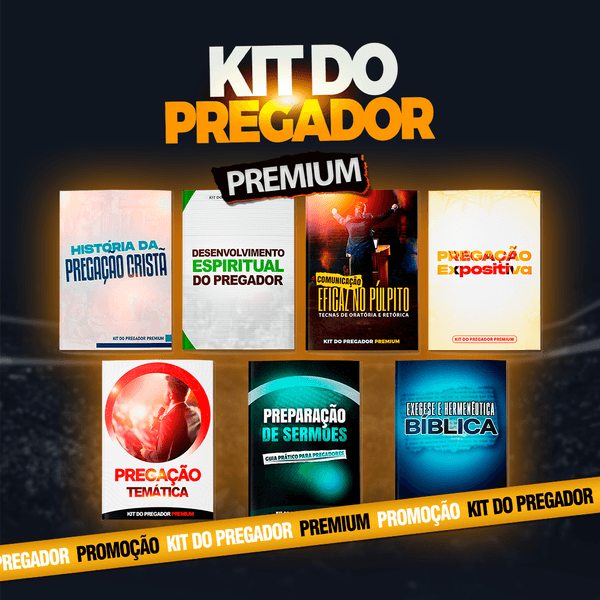 Kit do Pregador Premium